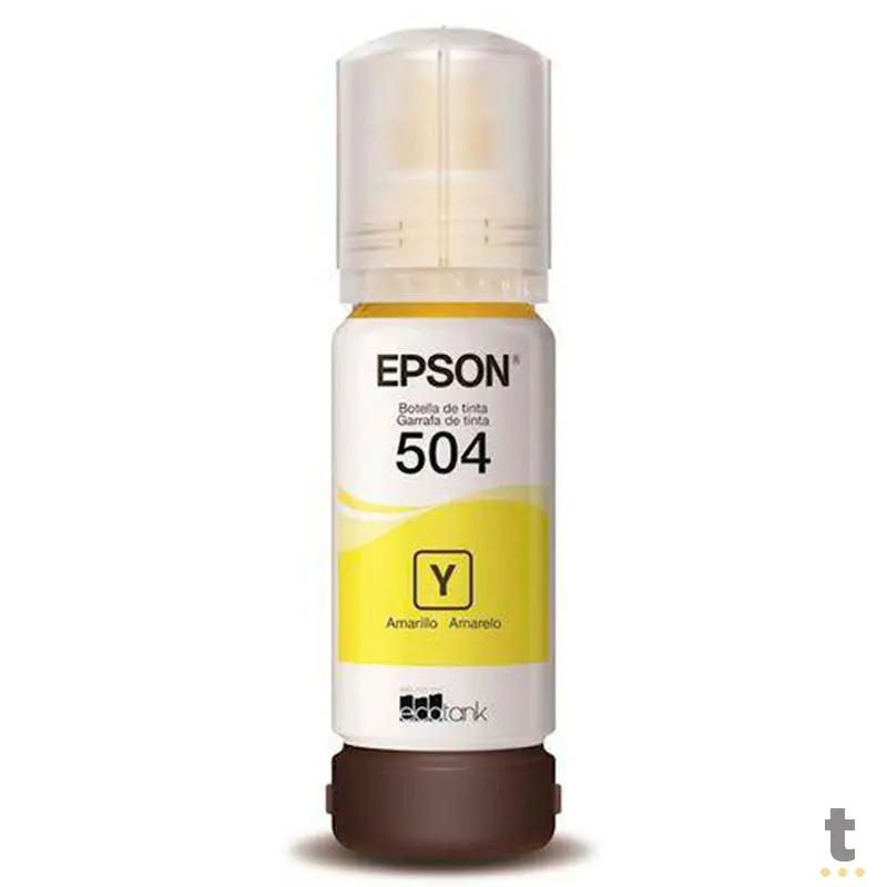 Refil De Tinta Epson T504420 65ml - Amarelo - P/ L4150 L4160 L6171 L6161 L6191 Truedata